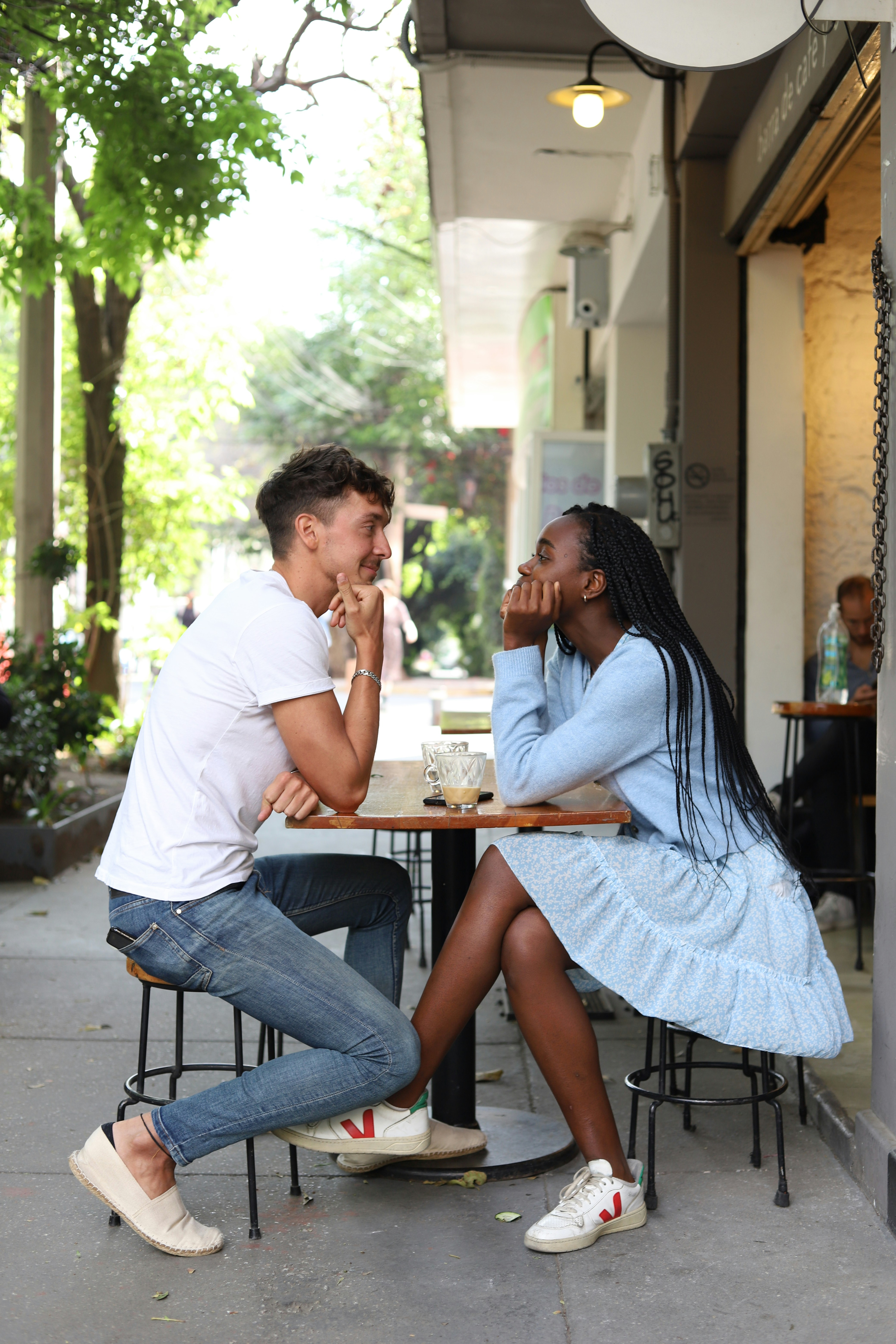 Couple taking relationship assessment