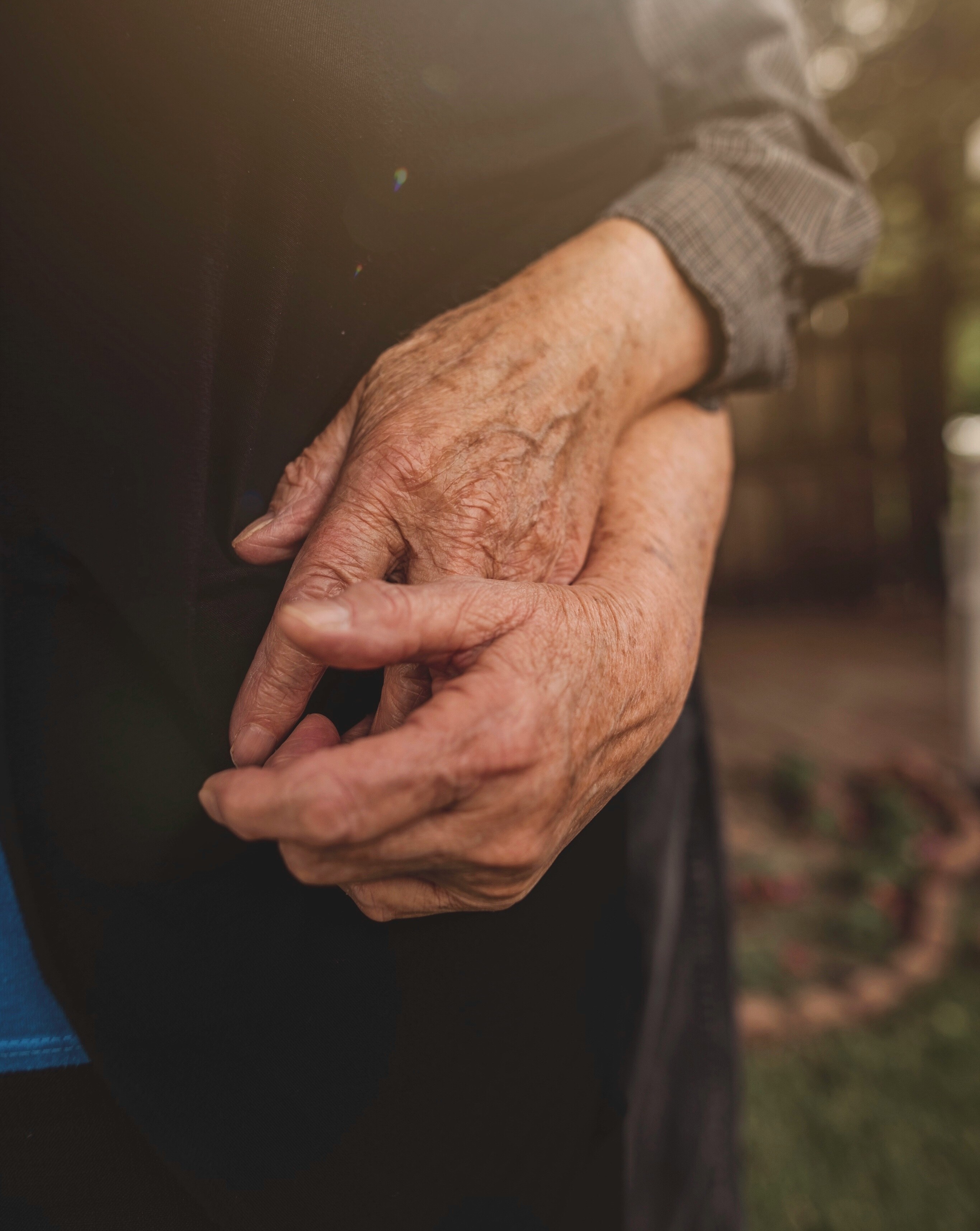 Old couple representing lasting love